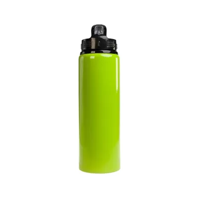 Amore 750ml Flip Straw Lid Aluminium Drink Bottle