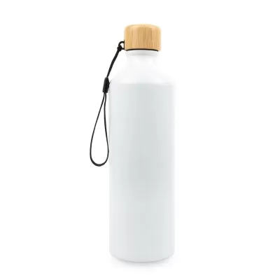 Gelato 750ml Bamboo Lid Aluminium Bottle with Bamboo Lid