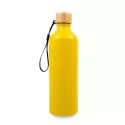 Gelato 750ml Bamboo Lid Aluminium Bottle with Bamboo Lid