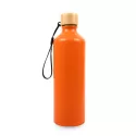 Gelato 750ml Bamboo Lid Aluminium Bottle with Bamboo Lid
