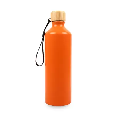Gelato 750ml Bamboo Lid Aluminium Bottle with Bamboo Lid