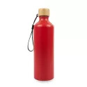 Gelato 750ml Bamboo Lid Aluminium Bottle with Bamboo Lid