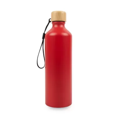 Gelato 750ml Bamboo Lid Aluminium Bottle with Bamboo Lid