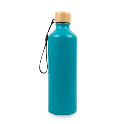 Gelato 750ml Bamboo Lid Aluminium Bottle with Bamboo Lid