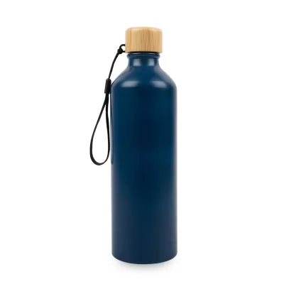 Gelato 750ml Bamboo Lid Aluminium Bottle with Bamboo Lid