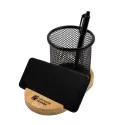 Pen Tidy Bamboo Phone Stand