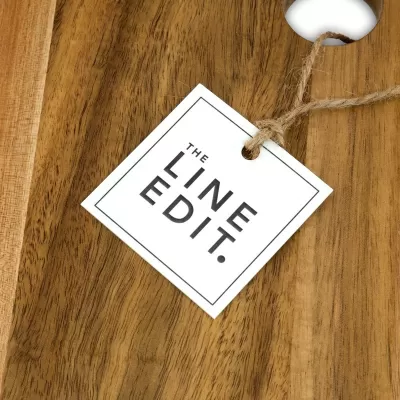 The Line Edit Acacia Serving Board