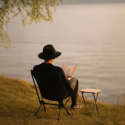 Marlin Polyester Folding Chair