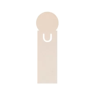 Milk Carton Circle Paper Bookmark