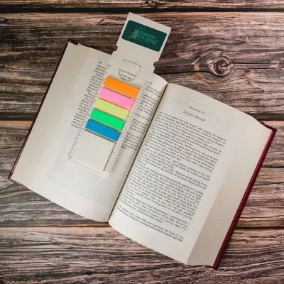 Milk Carton Rectangle Paper Bookmark