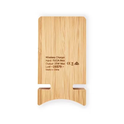 Oscar Illuminating Charging Bamboo Stand