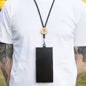 Shadow 53mm Bamboo Phone Neck Lanyard