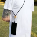 Shadow 53mm Bamboo Phone Neck Lanyard