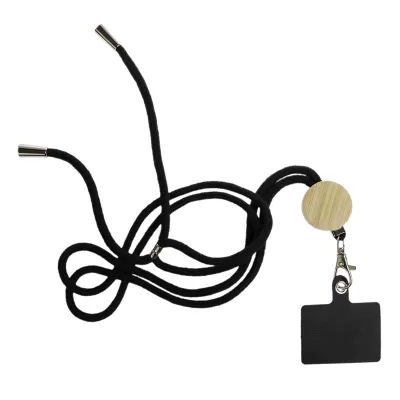 Shadow 53mm Bamboo Phone Neck Lanyard