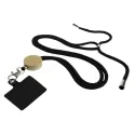 Shadow 53mm Bamboo Phone Neck Lanyard