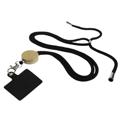 Shadow 53mm Bamboo Phone Neck Lanyard