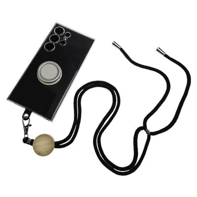 Shadow 53mm Bamboo Phone Neck Lanyard