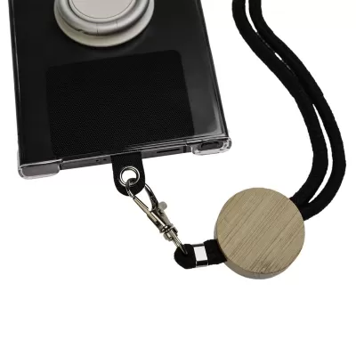 Shadow 53mm Bamboo Phone Neck Lanyard