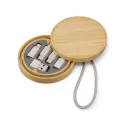 Reveal Circle Bamboo Wireless Charger Set