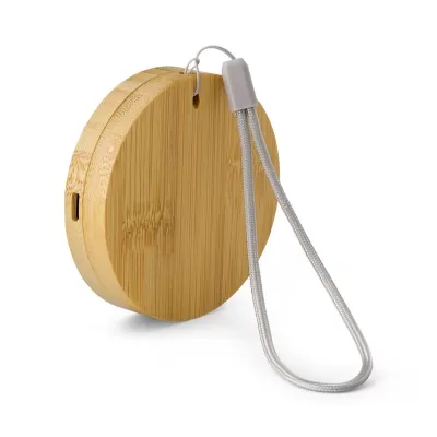 Reveal Circle Bamboo Wireless Charger Set