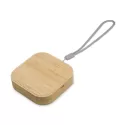 Reveal Square Bamboo Wireless Charger Set