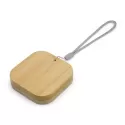Reveal Square Bamboo Wireless Charger Set