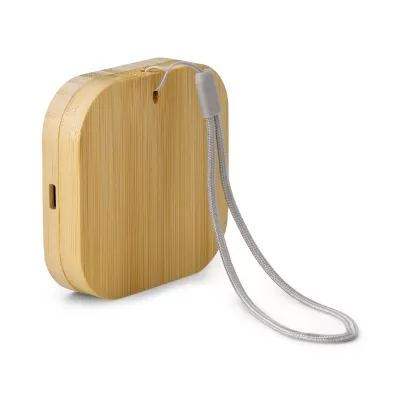 Reveal Square Bamboo Wireless Charger Set