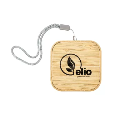 Reveal Square Bamboo Wireless Charger Set
