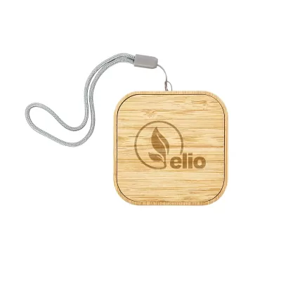 Reveal Square Bamboo Wireless Charger Set