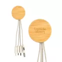 Sprite Round Bamboo Charging Cable