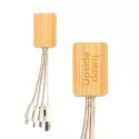 Sprite Square Bamboo Charging Cable