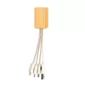 Sprite Square Bamboo Charging Cable