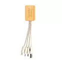 Sprite Square Bamboo Charging Cable