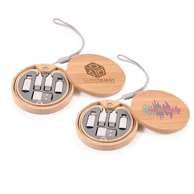 Reveal Circle Bamboo Cable Set