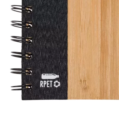 Pacifica Spiral A5 Bamboo Notebook