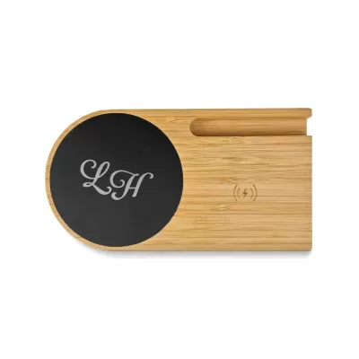 Warmer Bamboo Cup with Inductive Charger