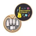 Reveal Inductive Circle Bamboo Charger Set