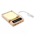 Lumos 15W Acrylic USB and Note USB Hub