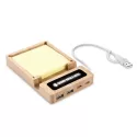 Lumos 15W Acrylic USB and Note USB Hub