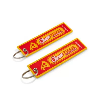 Woven Polyester Keytag