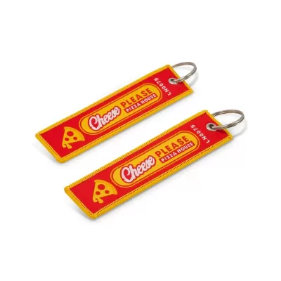 Woven Polyester Keytag