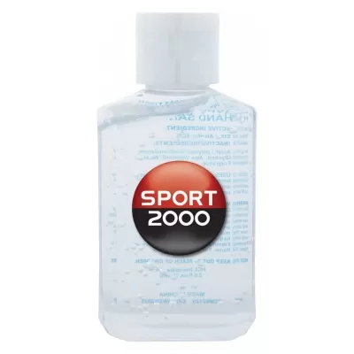 branded 60ml Hand Sanitiser Gel, from our range of promotional Hand Sanitisers & Wipes