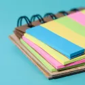 Mini Bamboo Sticky Note Set