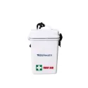 White Waterproof 21 Piece First Aid Kit