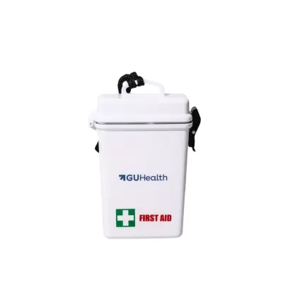 White Waterproof 21 Piece First Aid Kit