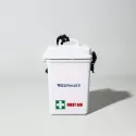 White Waterproof 21 Piece First Aid Kit