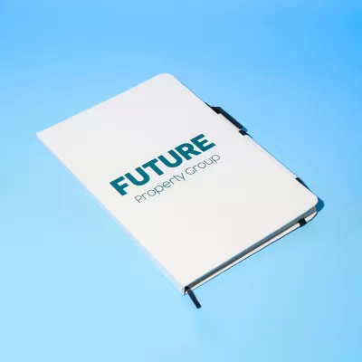 Milky A5 Paper Notebook and Pen Set