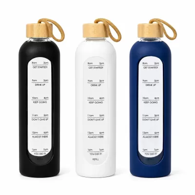 Arlo 1L Glass Drink Bottle