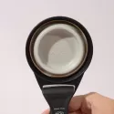 Collapsible Silicone Pet Food Scoop and Bag Clip