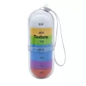 Rainbow Plastic Pill Tube